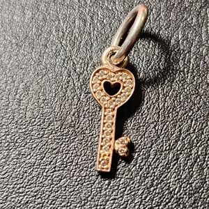 Retired Pandora Rose Gold Symbol of Trust Dangle